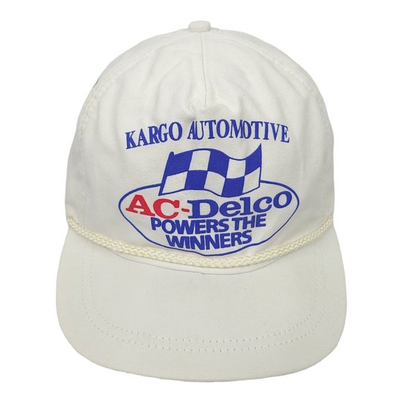 Pro Shop Other - Vintage AC Delco Powers The Winners Snapback Cap Trucker Hat USA Made Pro Shop